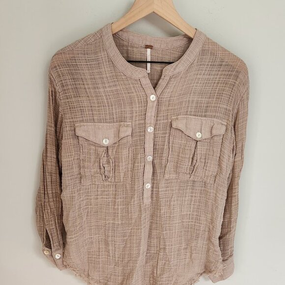 Free People Talk to Me Tunic - Picture 2 of 10